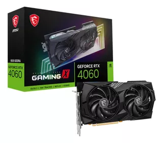 Tarjeta De Video Msi Rtx 4060 Gaming X 8gb G6 128b P4.0/3.0