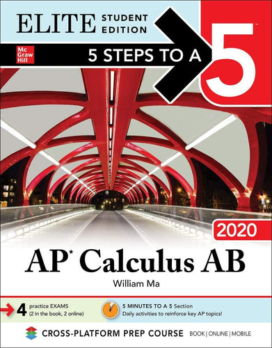 Libro: 5 Steps To A 5: Ap Calculus Ab 2020 Elite Student Edi