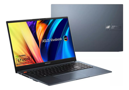 Notebook Asus Vivobook Pro Core Ultra7 Oled 16gb 1tb Rtx3050 Gris