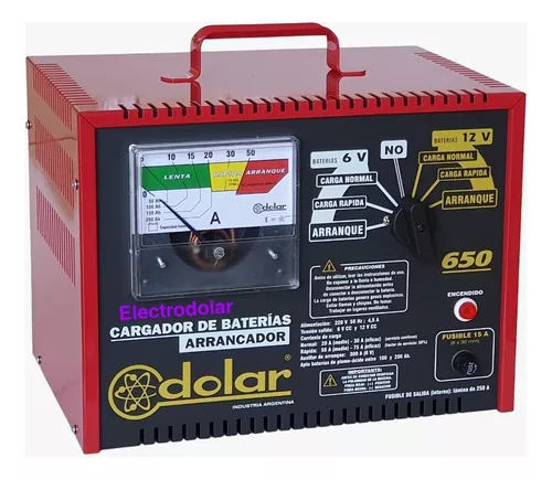 Cargador de baterías 12 V 50 A