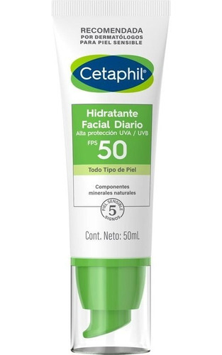 Hidratante Facial Cetaphil Diario Fps 50 Con 50ml