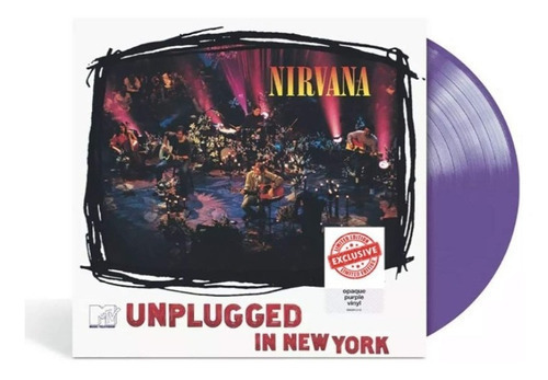 Nirvana - Unplugged In New York (lp, Vinilo Vinyl) Purple