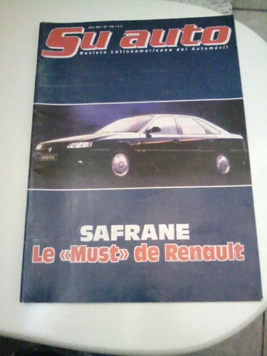 Revistas Varias Auto Renault Safrane-serie 1-coupe Fiat.c/u: