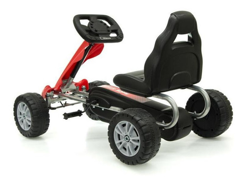 Go Kart Montable Para Niños De 3 A 6 Años Color Rojo