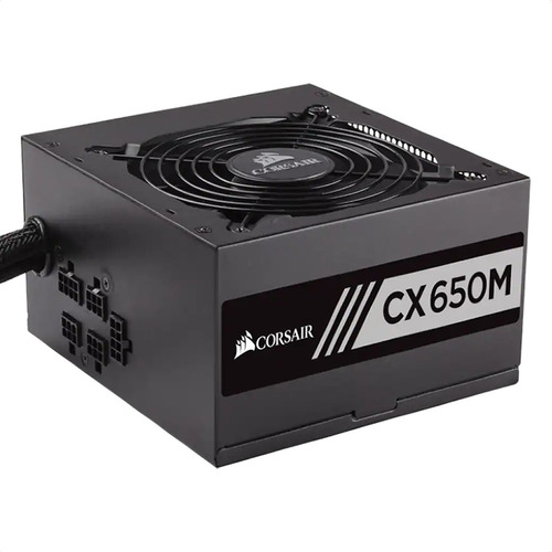 Fuente De Poder Corsair Cx650m 650w 80+ Bronce Modular