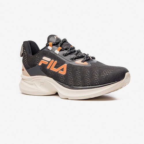 Champion De Mujer Fila Racer For All Negro-cobre-beige