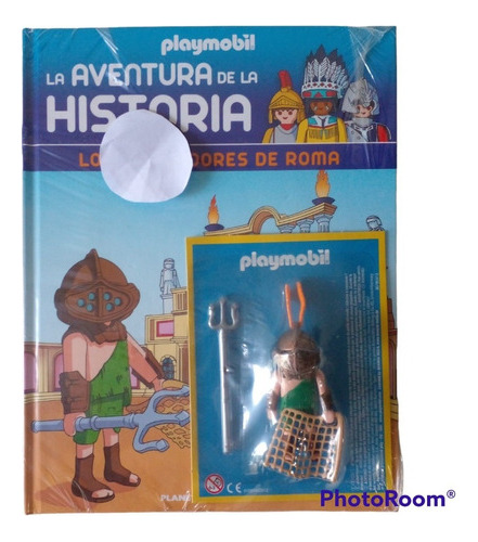 Enciclopedia De Historia + Playmobil Los Gladiadores De Roma