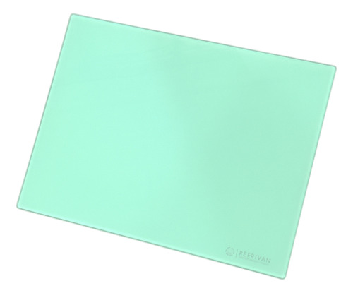 Tabla De Corte De Vidrio Multifunción Kitchen Glass 5mm Turquesa