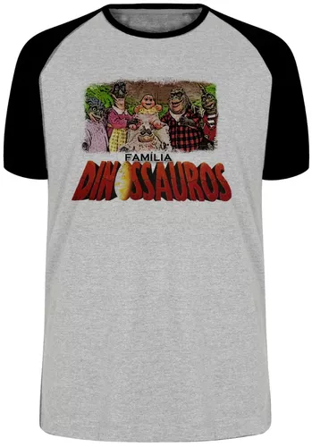 Camiseta Camisa Família Dinossauro Série Seriado Antigo 03 em