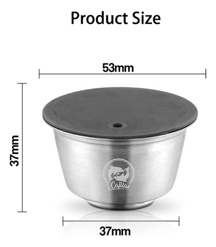 Cápsulas De Café Reutilizables De Acero Inoxidable Para Lo