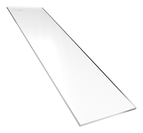 Placa Acrílico Transparente 157x5 Cm 5x157 C/ 3mm