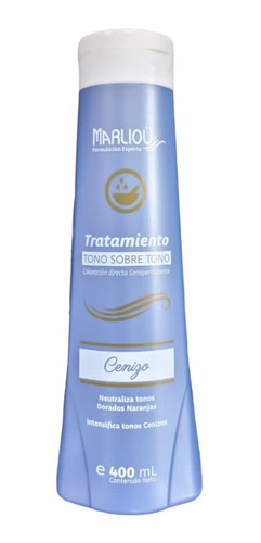Tratamiento Cenizo Tono Sobre Tono Marli - mL a $61