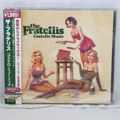 The Fratellis Costello Music Cd Japonés Obi Musicovinyl