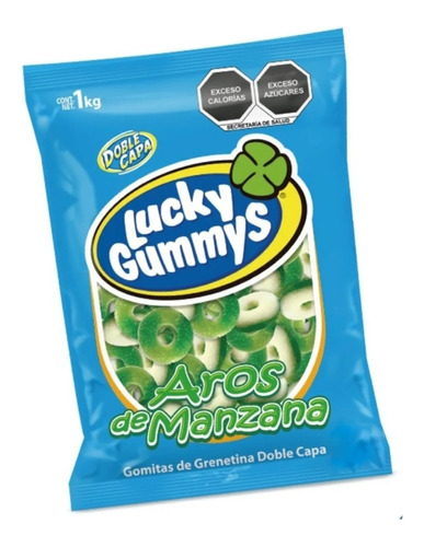Gomitas Lucky Gummys Manzana 1kg