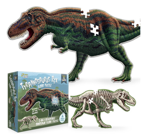 Rompecabezas De Dinosaurio Tiranosaurio Rex | Rompecabezas D