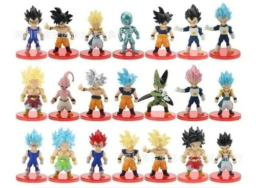 Dragon Ball Set De 21 Figuras 