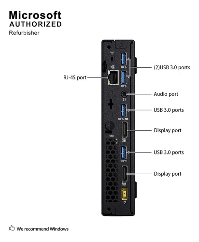 Lenovo Thinkcentre M900 Tiny Desktop Core I5 6500 16g 256g (Reacondicionado)