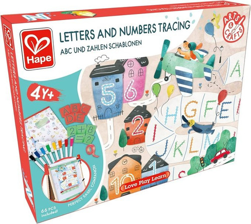 Set Para Aprender Números Y Letras Hape, Mvd Kids