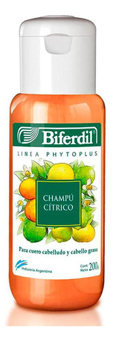 Shampoo Biferdil Citrico 200 Ml