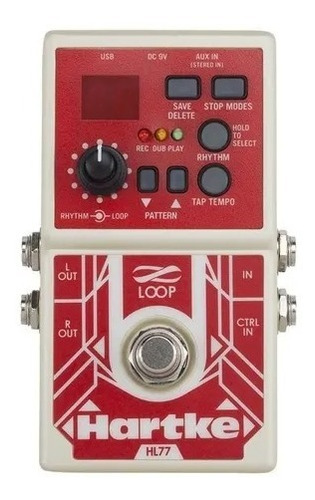 Pedal De Efecto Hartke Systems Hl77 Analogico Bass Looper