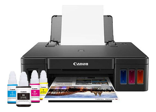 Impresora Canon G1110 Sistema Continuo + Tinta 