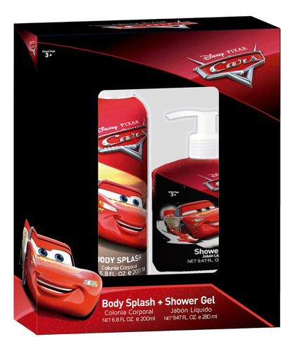 Disney Cars Body Splash+shower