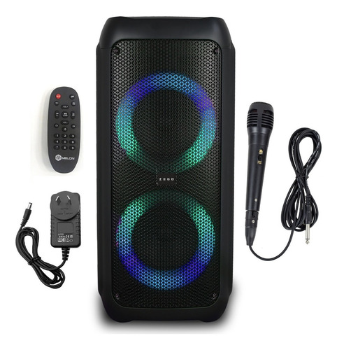 Parlante Altavoz Bluetooth Partybox Zego Portatil Tws X2 35w Color X30 Negro