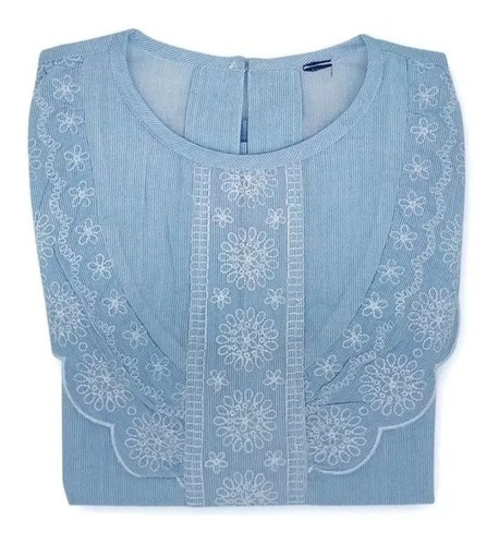 Imagen 2 de 10 de Blusa Algodón Bordada Bondad Kindness Ropa Niñas Witty Girls
