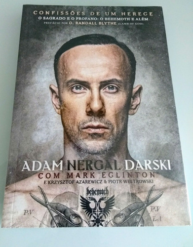 Adam Nergal Darski - Behemoth Livro Confissões(frete Gratis)