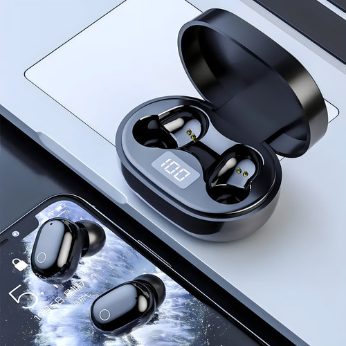 Fone De Ouvido Bluetooth 5.0 Par Sem Fio Duplo