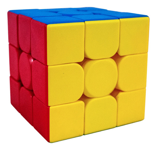 Cubo Rubik Lubricado Qiyi 3x3 Profesional Warrior 