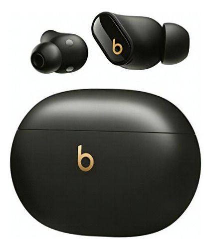 Beats Studio Buds + O autêntico fone sem fio com cancelamento de ruído – Preto e Dourado