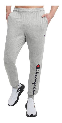 Jogger Champion Gp08h5862 Para Hombre-gris Claro