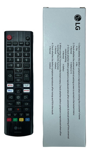 Controle Remoto Tv LG Smart 32/43/49/50/55/65/70 Polegadas