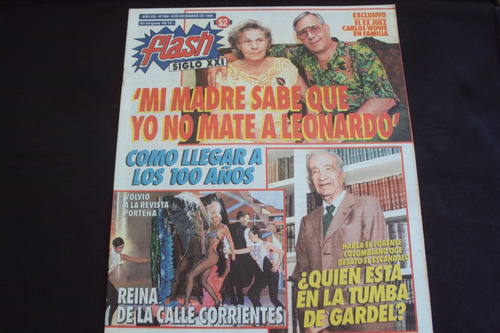 Revista Flash # 968 (8/12/98) Tapa Reina Reech Vedette
