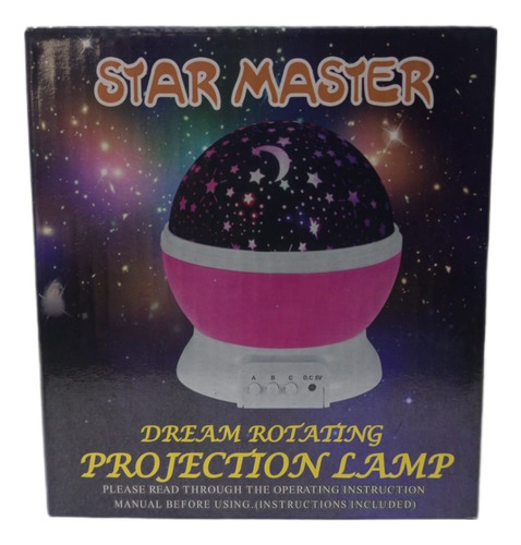 Lampara Proyeccion Luz Rotativa Star Mater