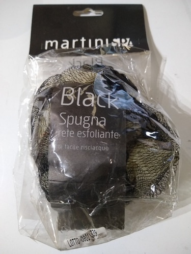 Esponja De Baño Quita Impurezas Exfolia Carbon Activado 4 Pz