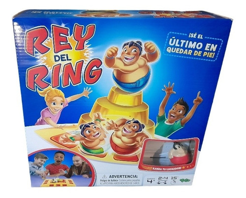 Juego De Mesa Luchadores  Rey Del Ring De Yulu