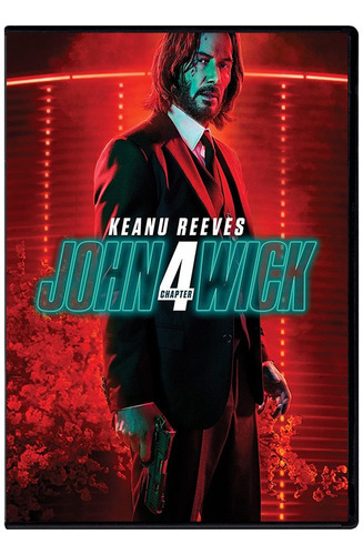 John Wick 4 Cuatro Keanu Reeves Importada Pelicula Dvd