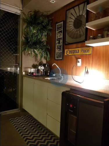 Apartamento 3 Dormitórios Com 2 Vagas E Varanda Gourmet Na Vila Leopoldina. - Ap0112