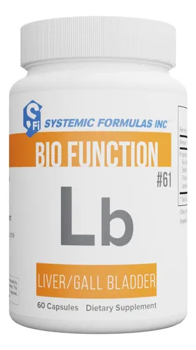 comprar Suplemento Systemic Formulas Lb Para Hígado Y Vesícula Biliar 60 Cápsulas