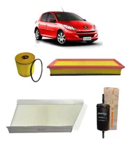 Comprar Kit 4 Filtros Peugeot 207 Compact 1.4 Masterfilt