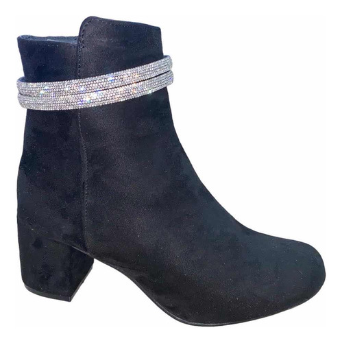 Botas Dama Mujer Detalle Premium Brillo Elegantes