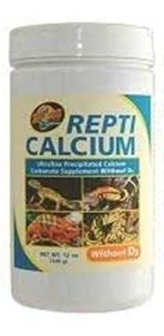 Suministros Pequeños Animales Repti Calcium D3 Sin 12oz