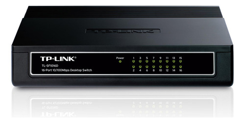 Imagen 5 de 5 de Switch TP-Link TL-SF1016D serie 60