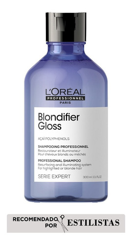 Shampoo Cuidado del Color Cabello Rubio Blondifier Gloss 300 ml L'Oréal Professionnel