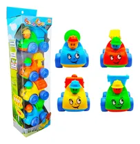 Comprar Carros Volquetas Construccion Colección Juguete Niño X 4 Und Personaje Carros De Construcción