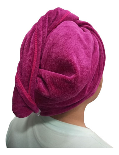 2 Toalla De Baño Tipo Turbante Para Cabello 