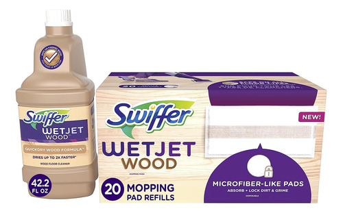 Swiffer - Recarga Para Fregona De Limpieza Wetjet Para Suelo