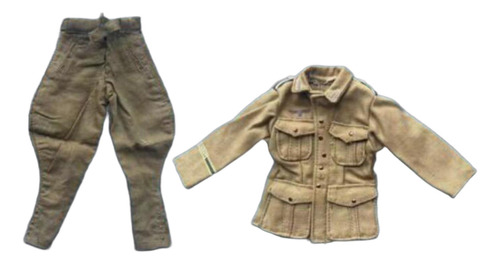 Trajes De Chaqueta Y Pantalones De Soldado 1/6, Ropa,